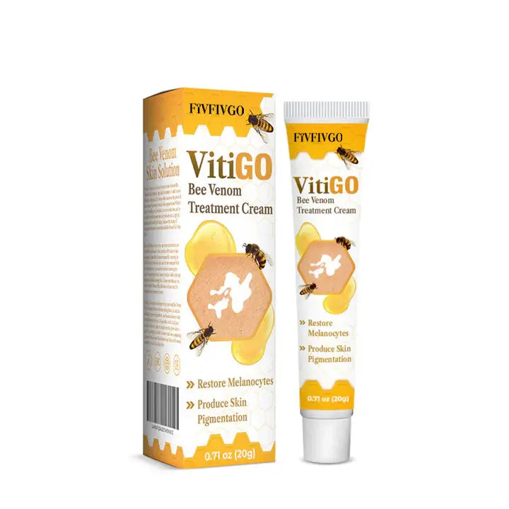 Crema tratamiento de vitiligo con veneno de abeja - Fivfivgo